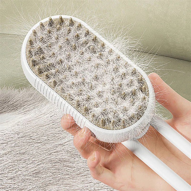 3 In 1 Electric Spray Hair Brushes For Massage  Pet Products