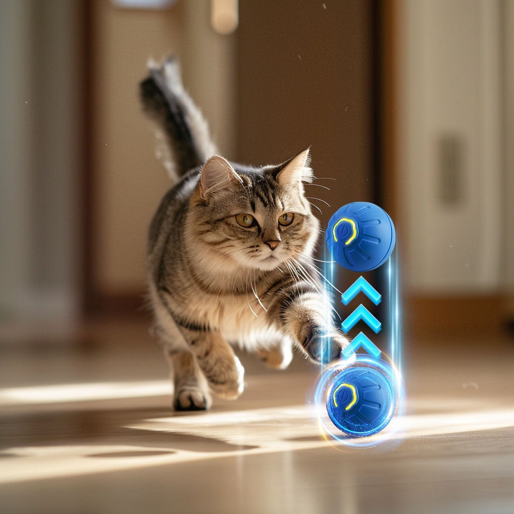 Interactive Pet Toy Moving Ball